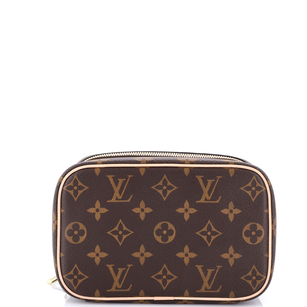 Louis Vuitton Nice Vanity Case Monogram Canvas Mini