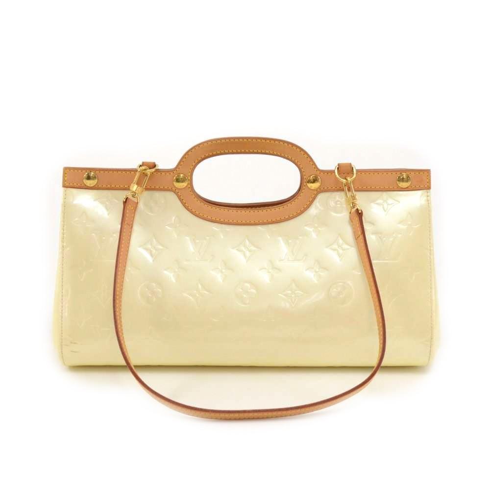 Louis Vuitto Roxbury Drive Monogram Vernis Leather Handbag