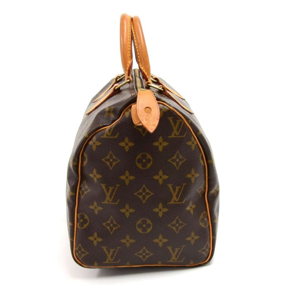 Louis Vuitto Speedy 30 Monogram Canvas City Handbag