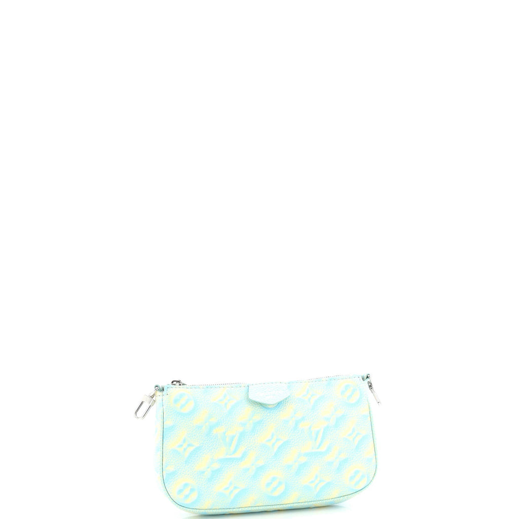 Louis Vuitton Multi Pochette Accessoires Pouch Stardust Monogram Empreinte Leather Small