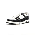 Louis Vuitton Men's LV Trainer Sneakers Monogram Empreinte Leather and Monogram Denim