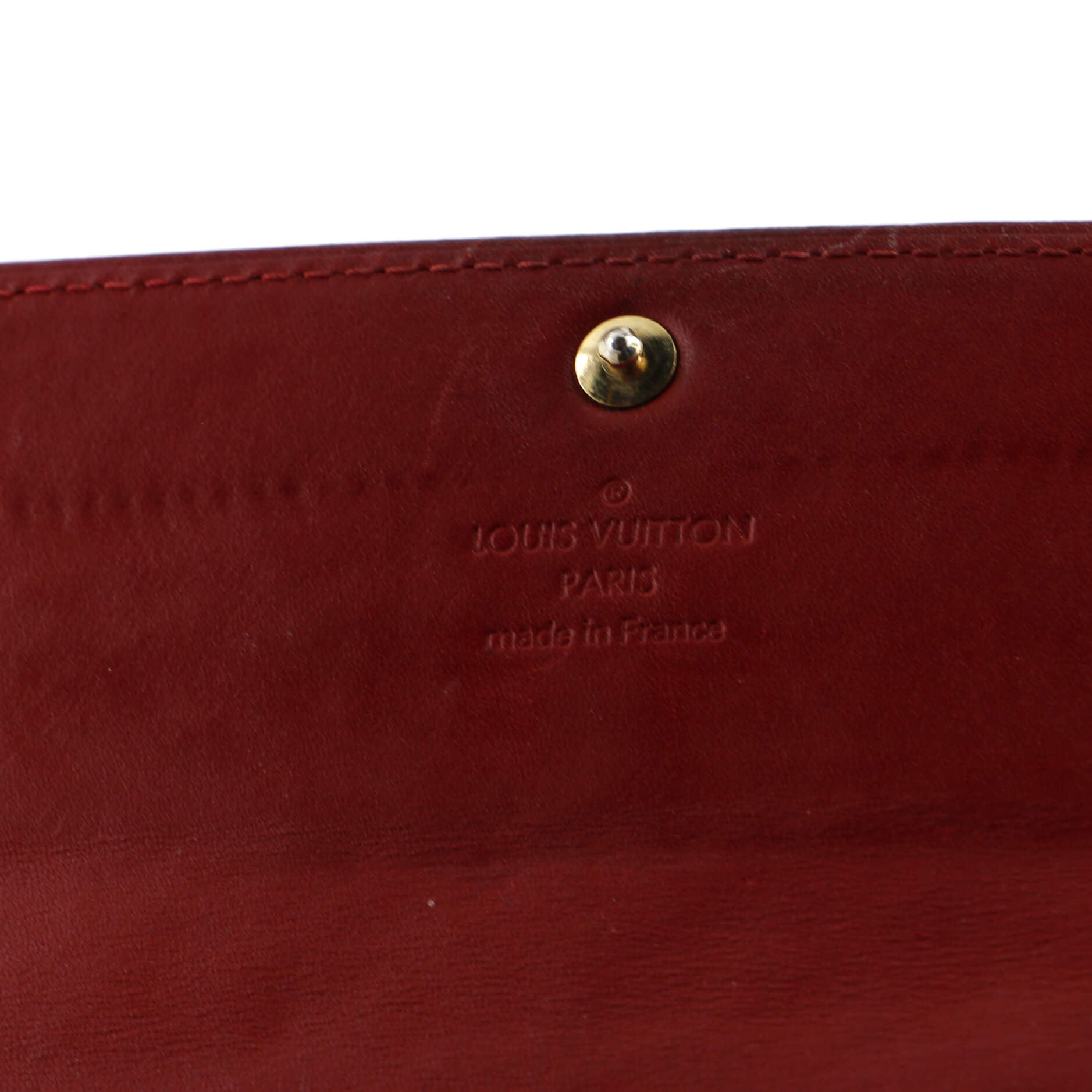 Louis Vuitton Sarah Wallet Monogram Vernis Compact