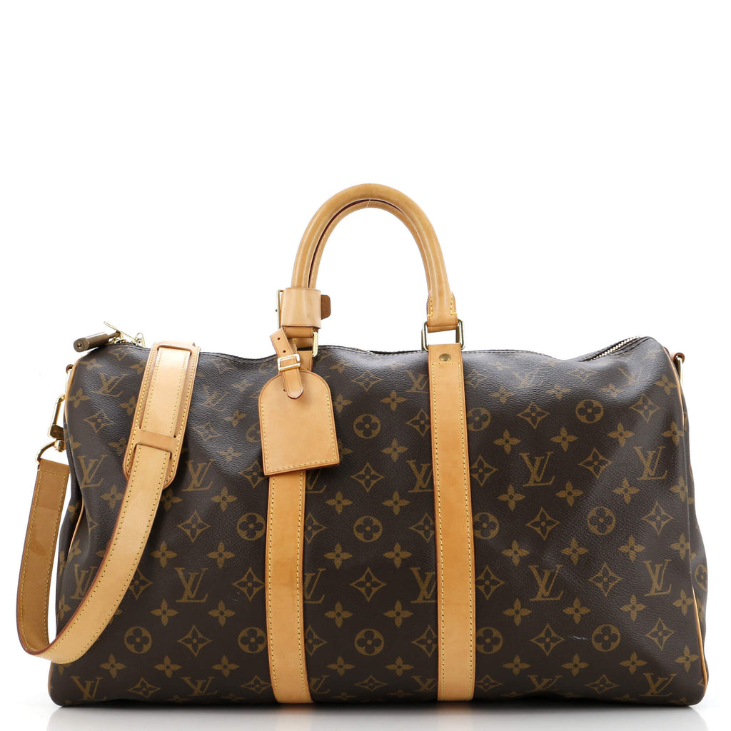 Louis Vuitton Keepall Bandouliere Bag Monogram Canvas 45