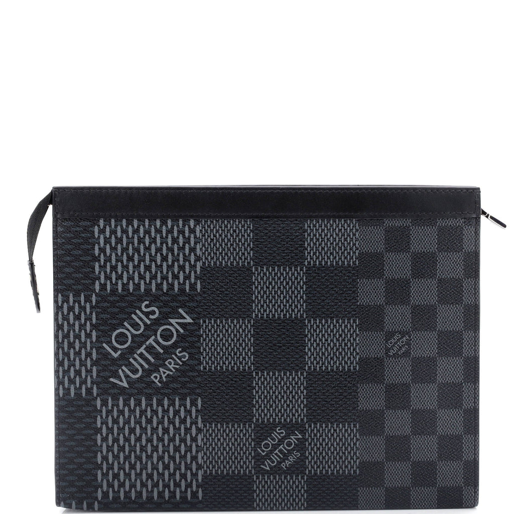 Louis Vuitton Pochette Voyage Limited Edition Damier Graphite Giant MM