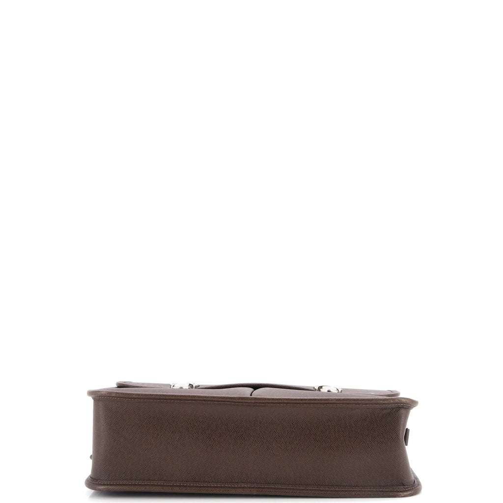 Louis Vuitton Anton Briefcase Taiga Leather
