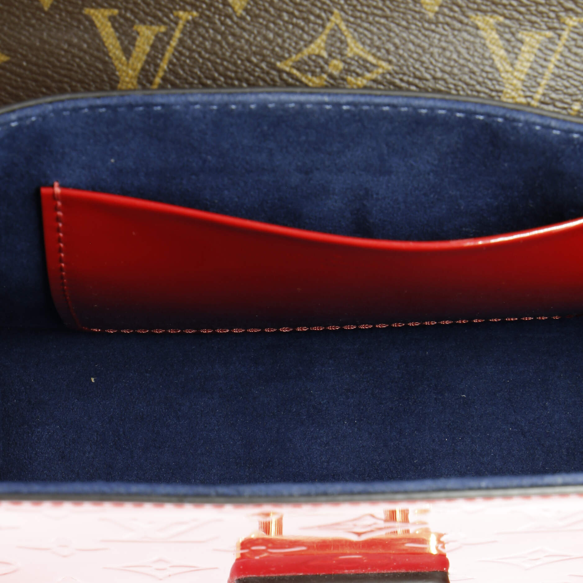 Louis Vuitton Wynwood Handbag Monogram Vernis with Monogram Canvas and Epi Leather