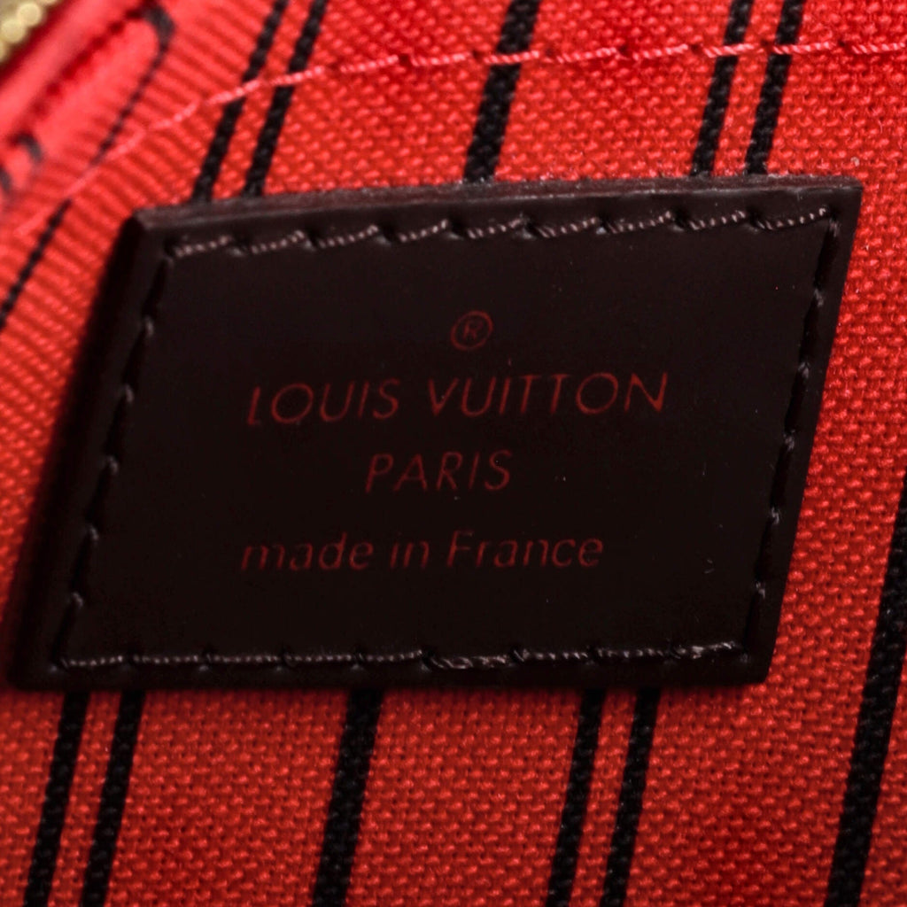 Louis Vuitton Neverfull Pochette Damier Large