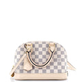 Louis Vuitton Alma Handbag Damier with Braided Detail BB
