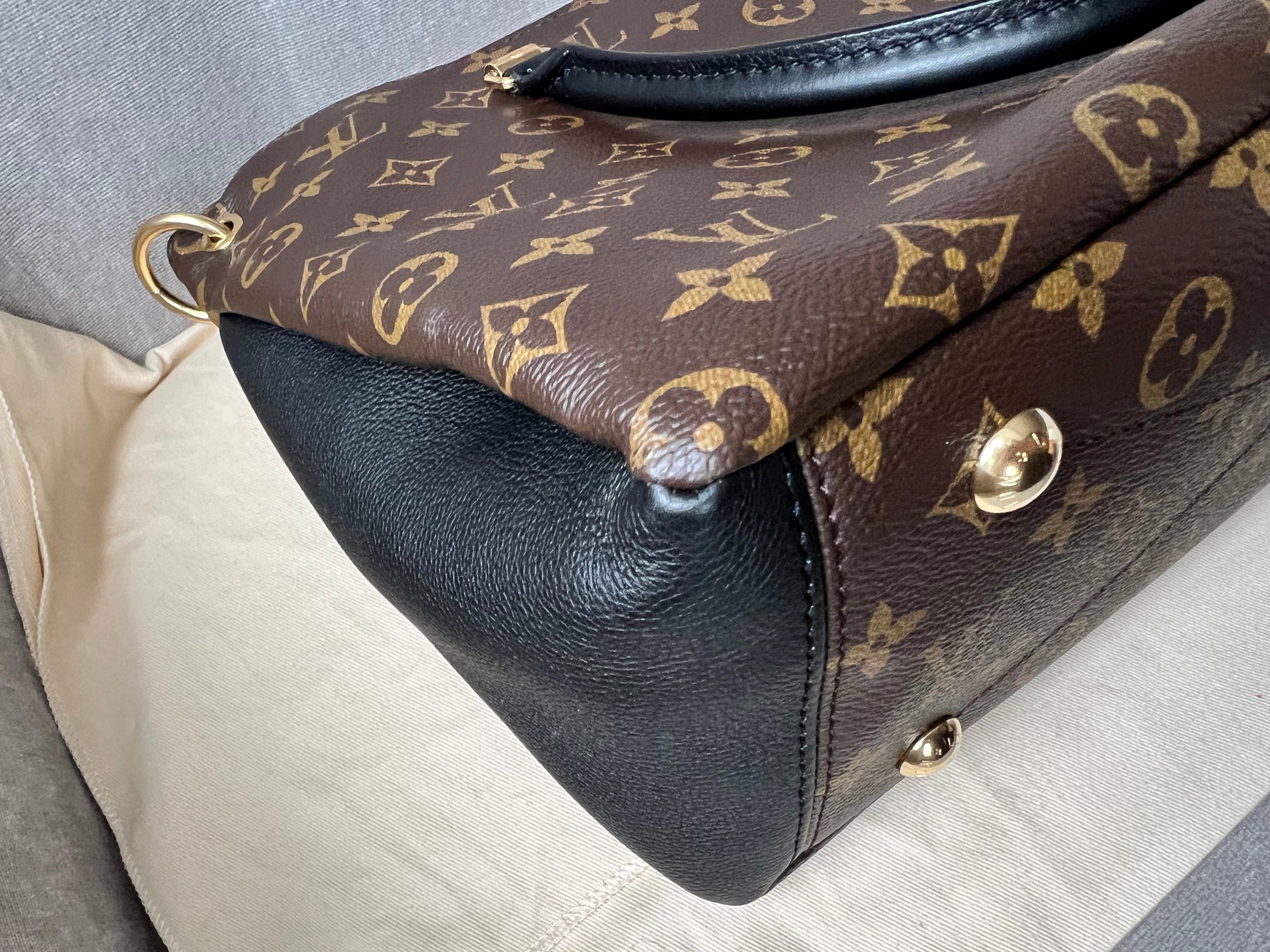 Louis Vuitton Pallas Tote in Monogram and Black (RRP £1960)