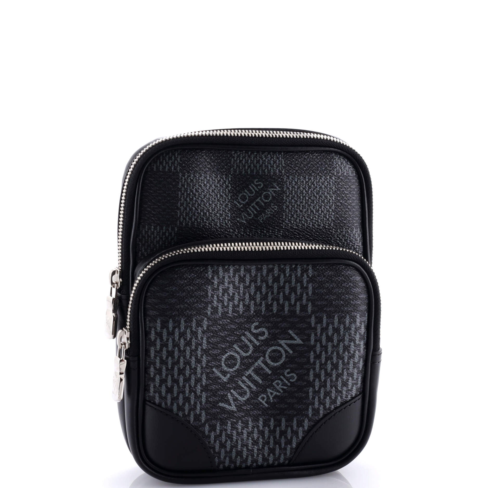 Louis Vuitton Amazone Sling Bag Limited Edition Damier Graphite 3D