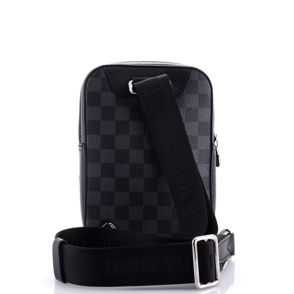 Louis Vuitton Amazone Sling Bag Limited Edition Damier Graphite 3D