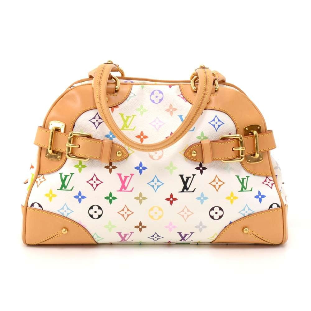 Louis Vuitto Claudia Monogram Multicolore Canvas Bag