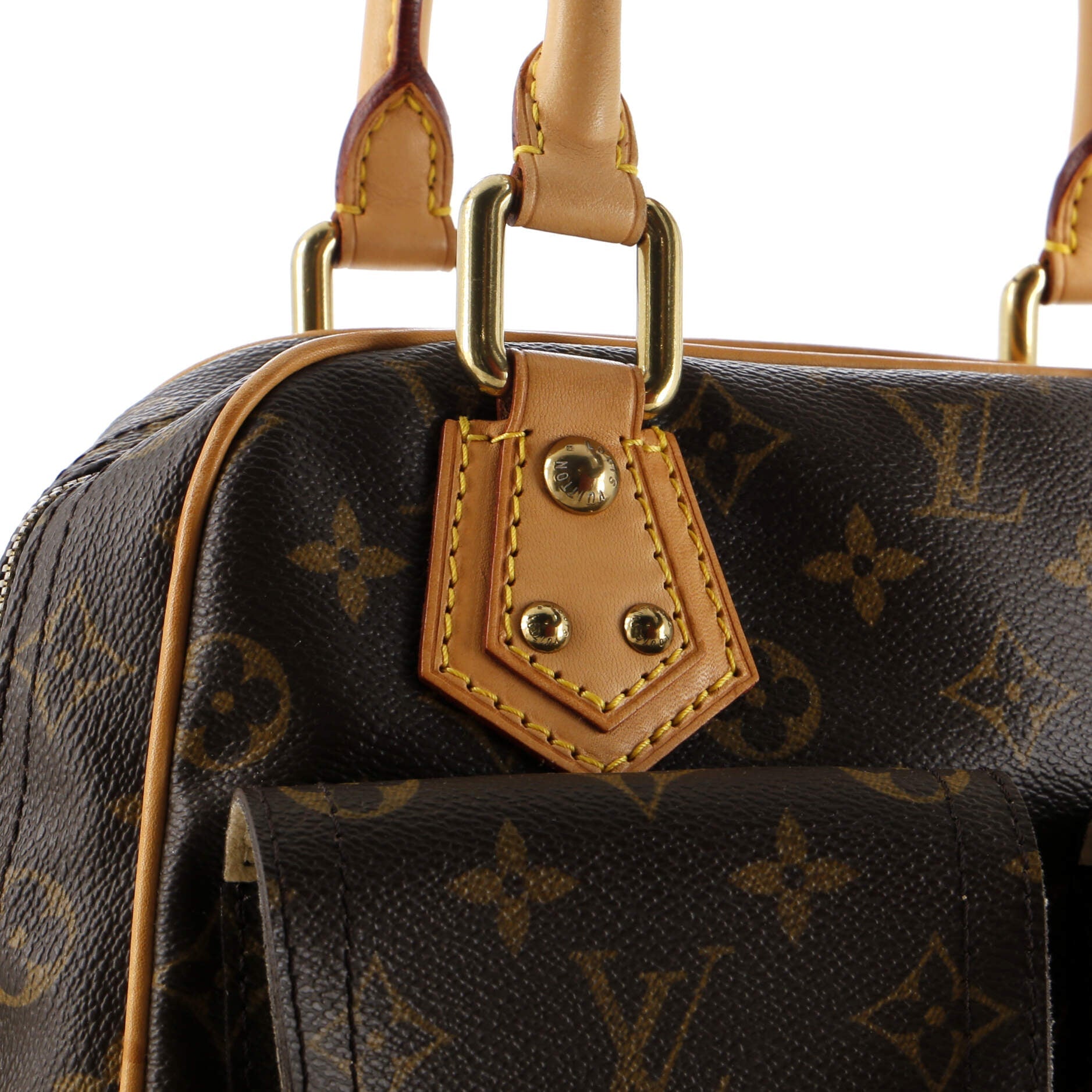 Louis Vuitton Manhattan Handbag Monogram Canvas PM