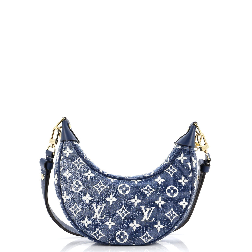 Louis Vuitton Loop Handbag Monogram Jacquard Denim
