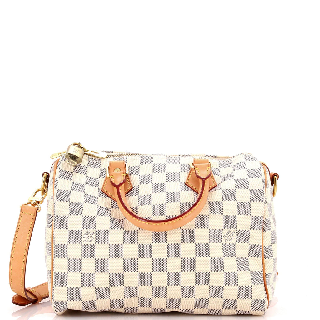 Louis Vuitton Speedy Bandouliere Bag Damier 25