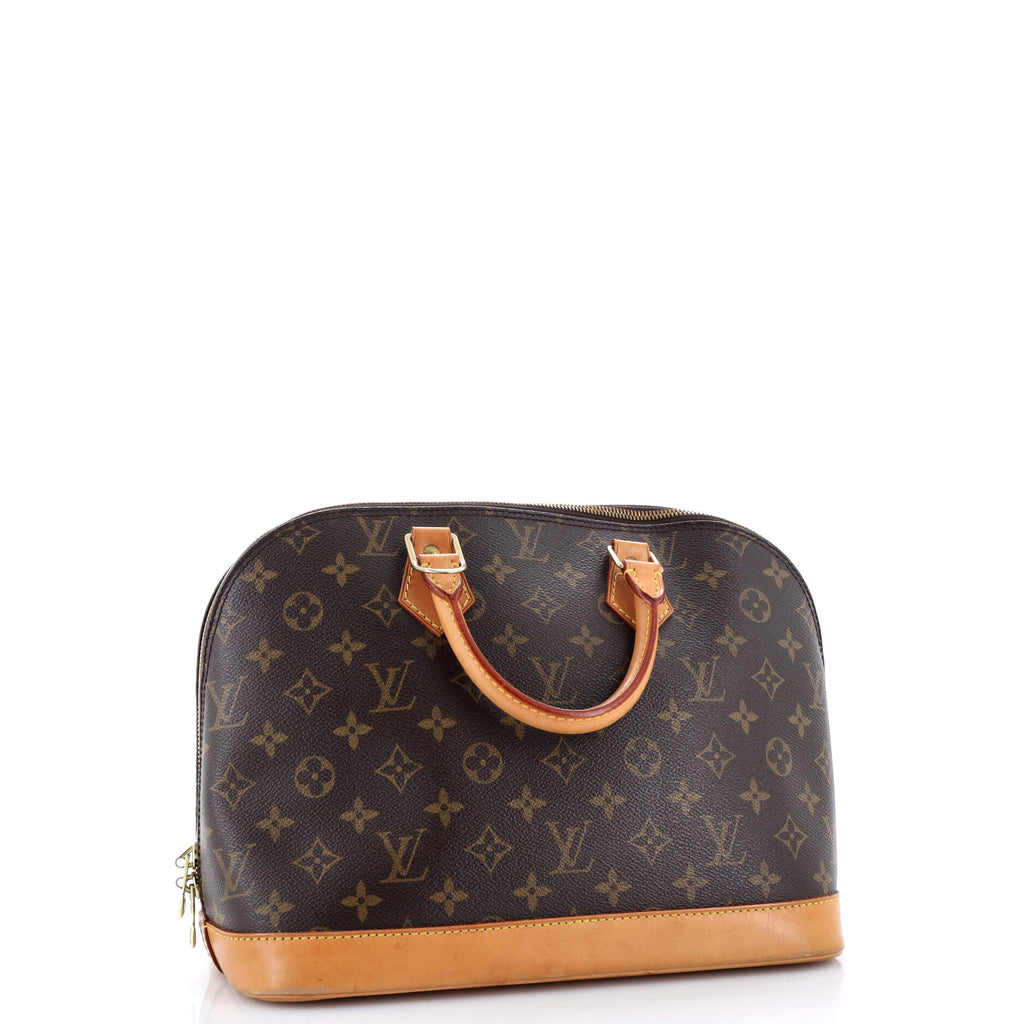 Louis Vuitton Alma Handbag Monogram Canvas PM