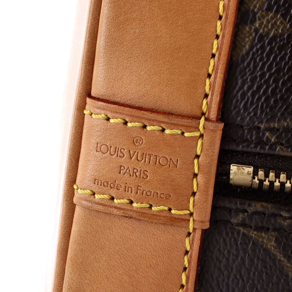 Louis Vuitton Alma Handbag Monogram Canvas PM