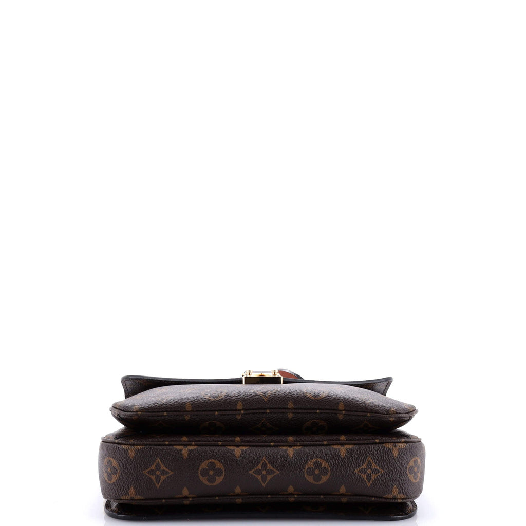 Louis Vuitton Braided Handle Pochette Metis Monogram Canvas