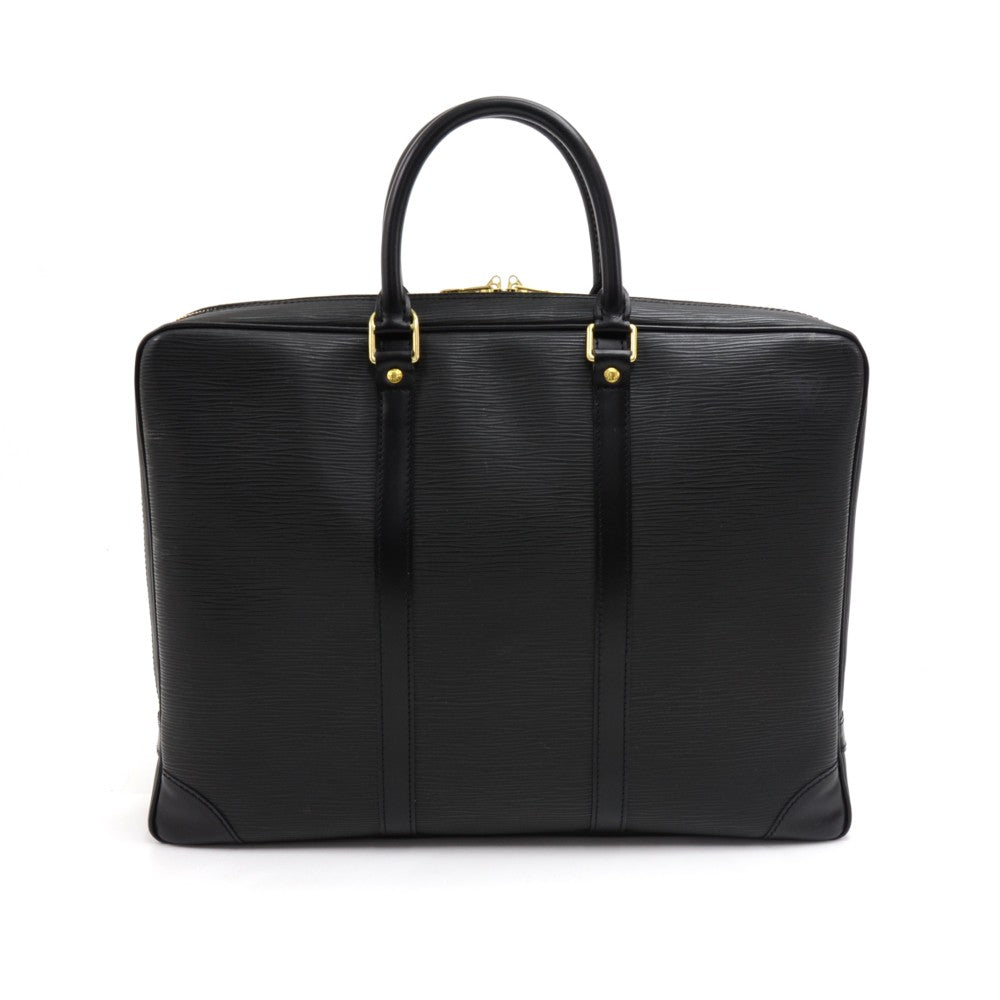 Louis Vuitto Porte-Documents Voyage Epi Leather Briefcase Bag