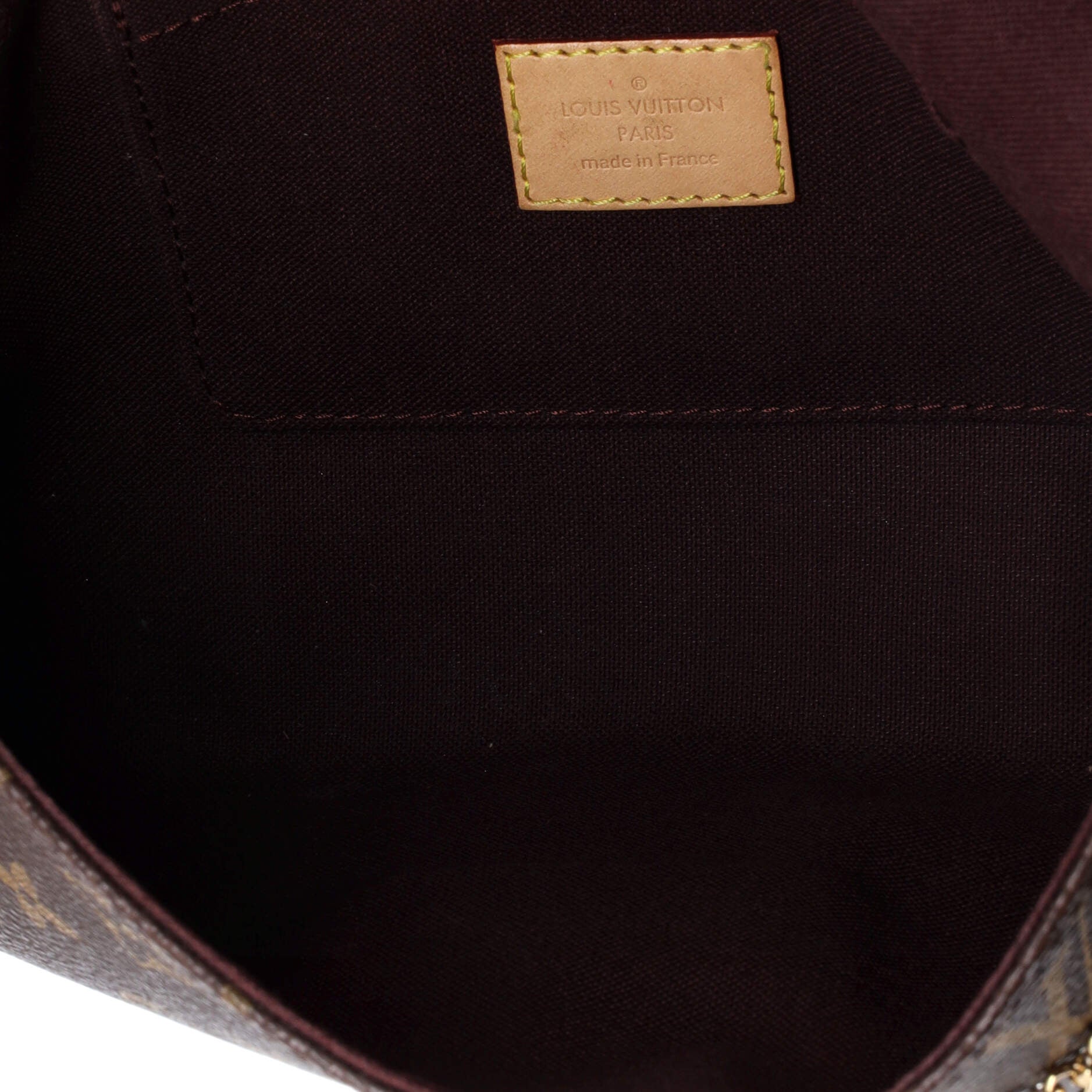 Louis Vuitton Favorite Handbag Monogram Canvas MM