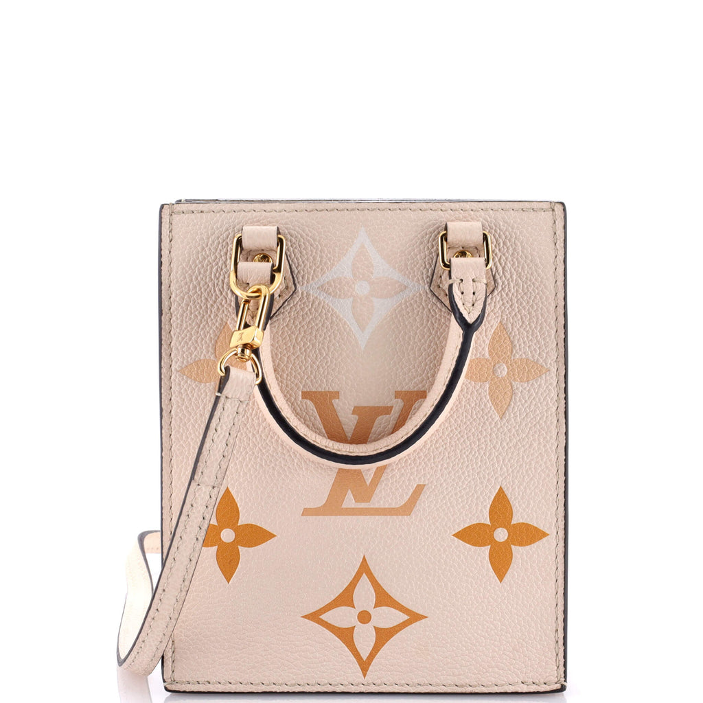 Louis Vuitton Petit Sac Plat Bag By The Pool Monogram Empreinte Giant