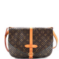 Louis Vuitton Flore Saumur Handbag Perforated Monogram Canvas