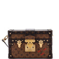 Louis Vuitton Petite Malle Handbag Reverse Monogram Canvas