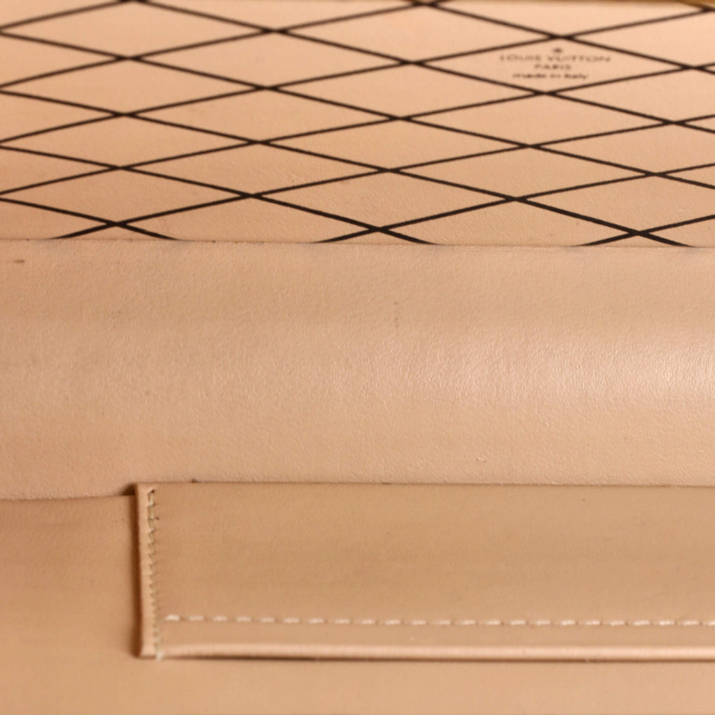 Louis Vuitton Petite Malle Handbag Reverse Monogram Canvas