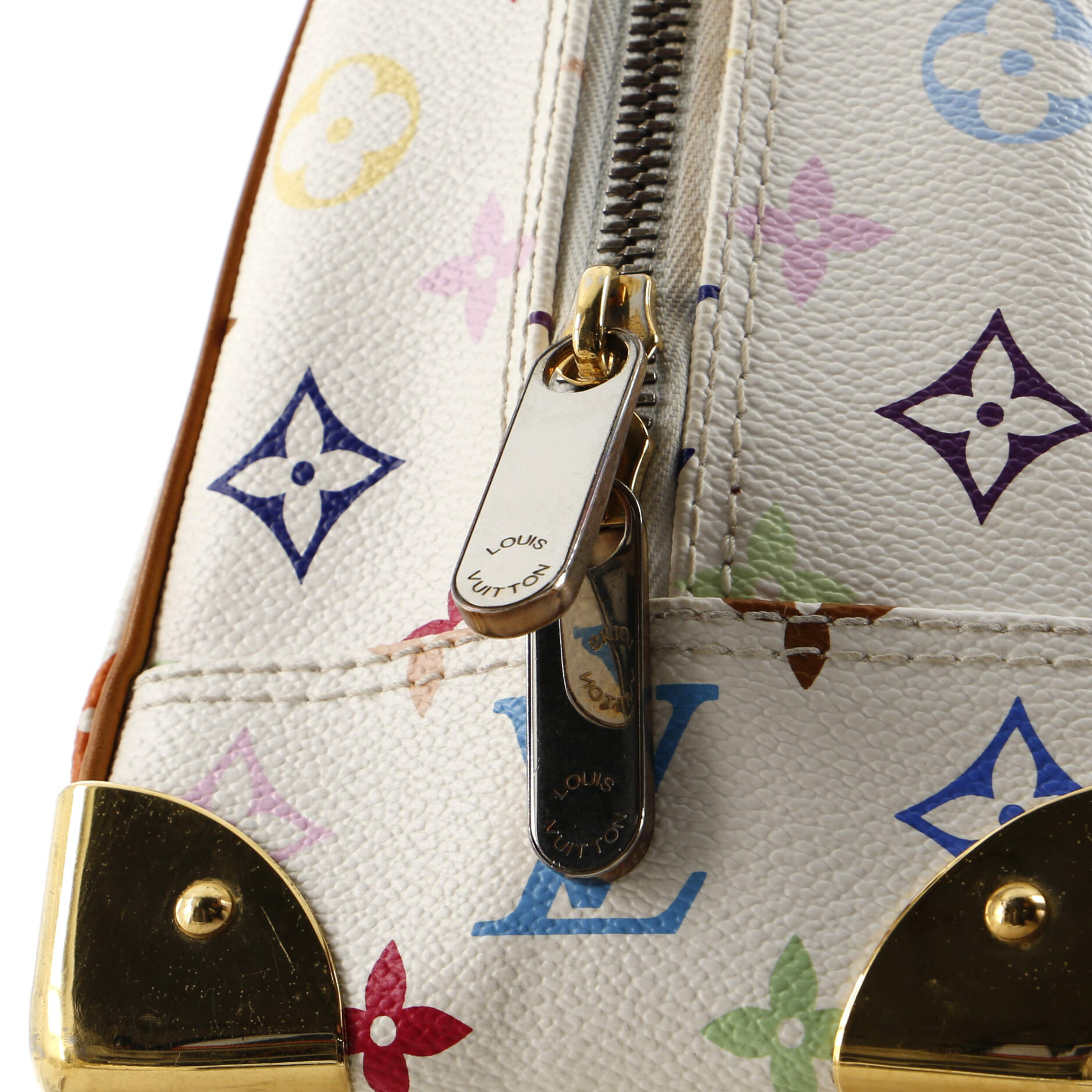 Louis Vuitton Trouville Handbag Monogram Multicolor