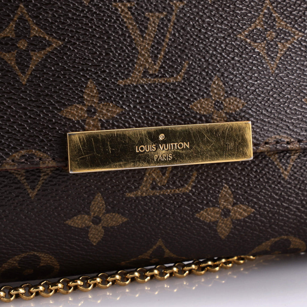 Louis Vuitton Favorite Handbag Monogram Canvas MM