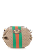 Gucci Brown Mini Vintage GG Supreme Monogram Cross-Body