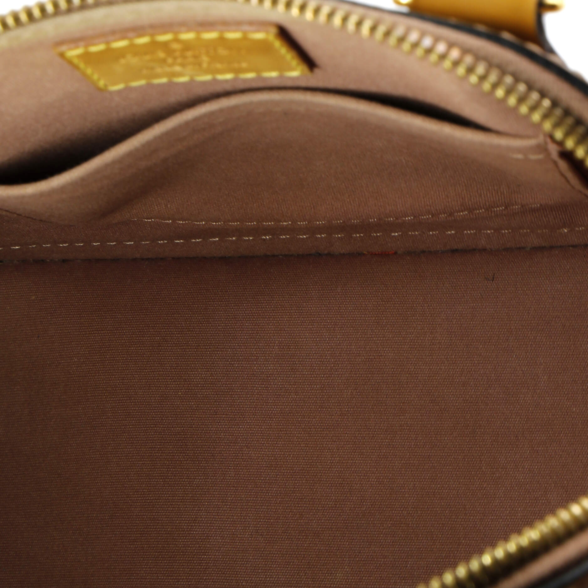 Louis Vuitton Alma Handbag Monogram Vernis BB