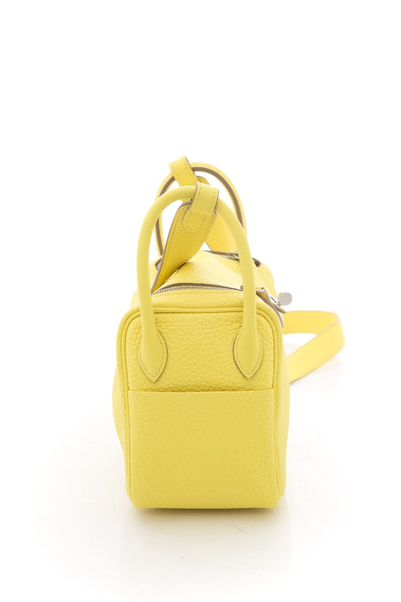 HermÃƒÆ’Ã‚Â¨s 2022 Yellow Mini (20) Lindy Handbag