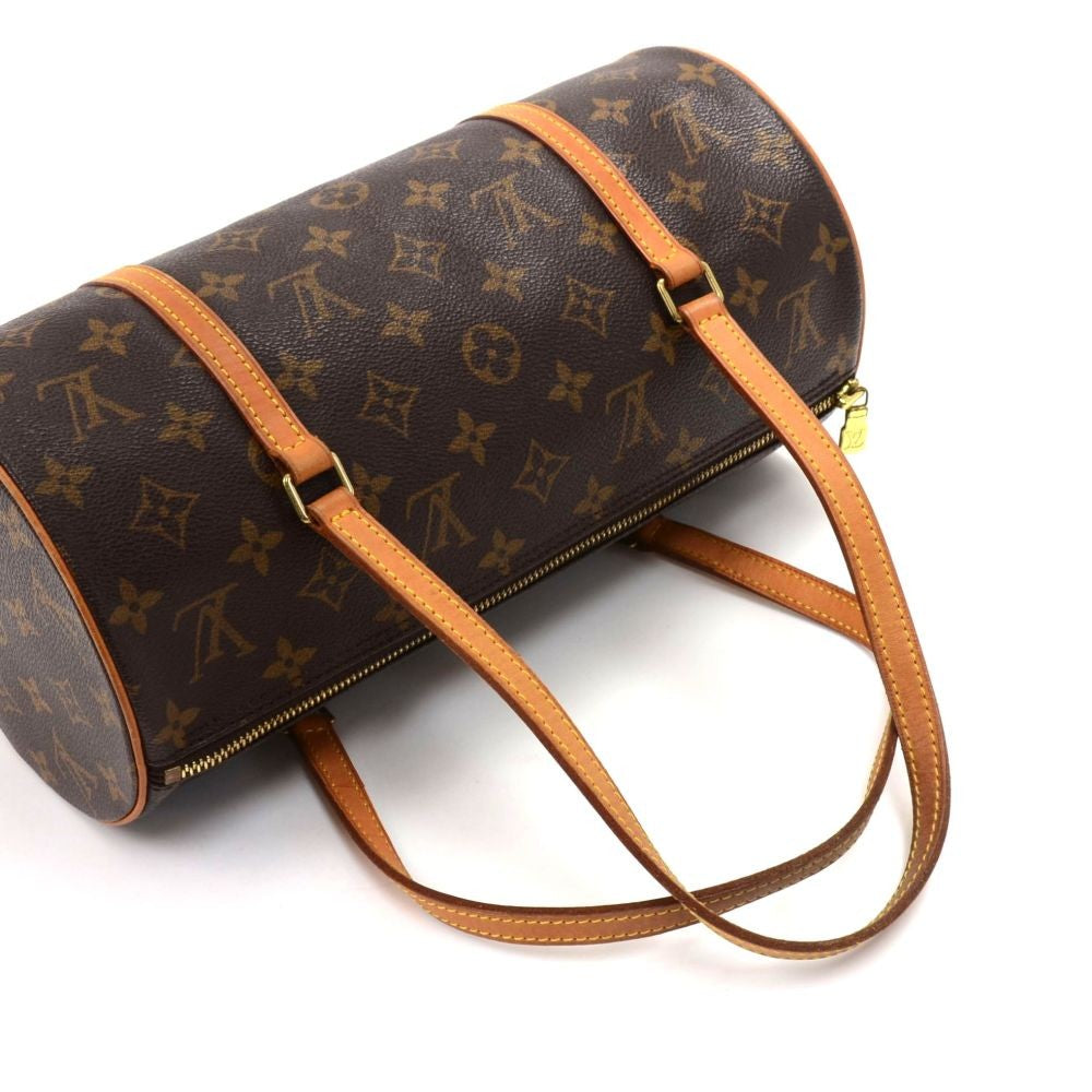 Louis Vuitto Papillon 30 Monogram Canvas Handbag