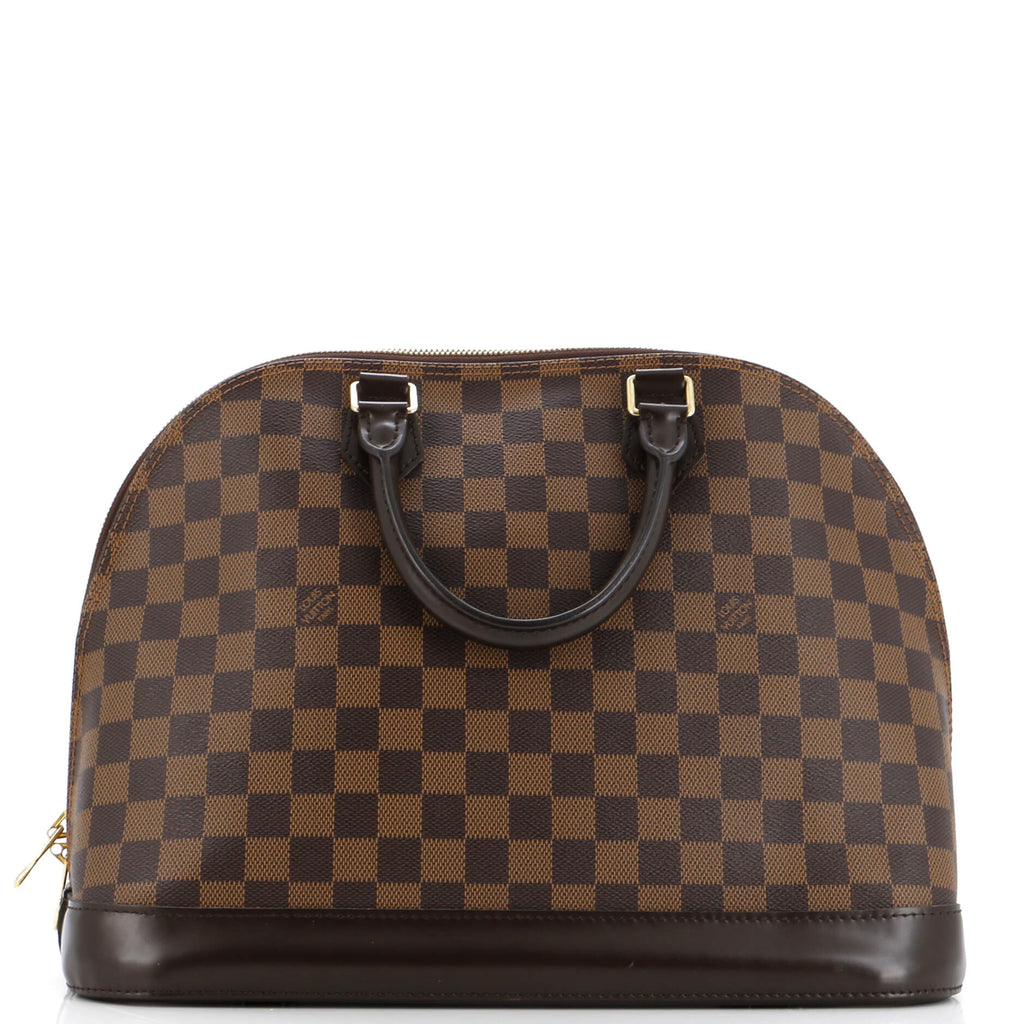 Louis Vuitton Alma Handbag Damier MM