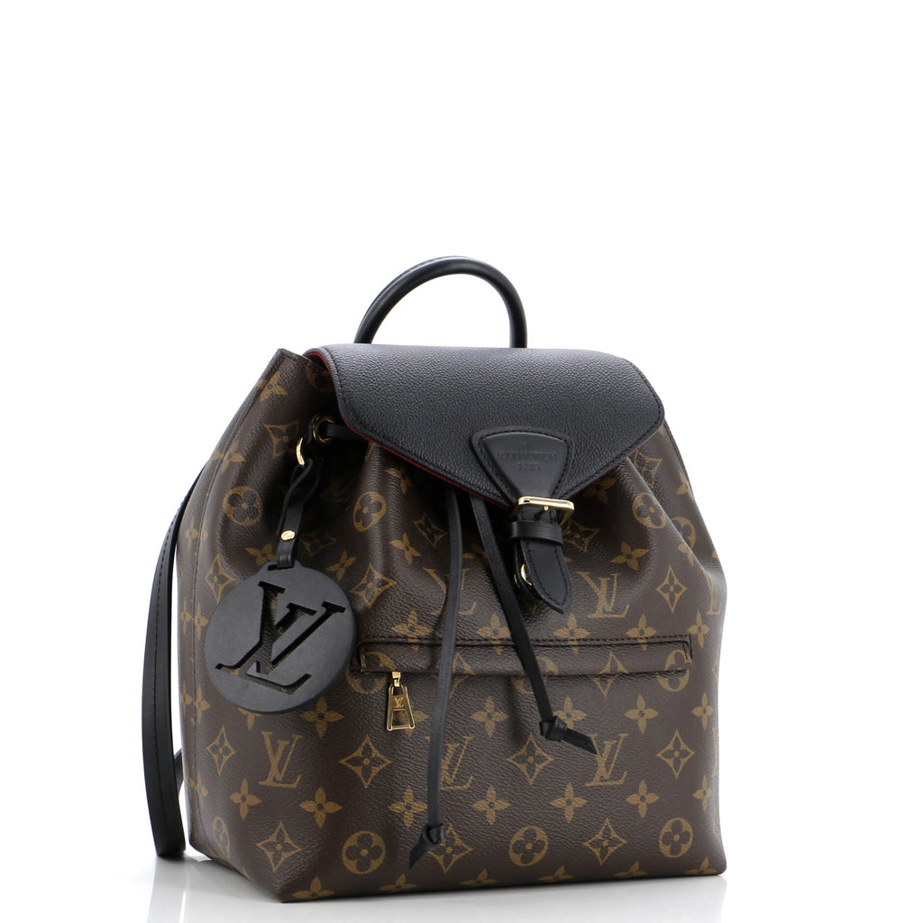 Louis Vuitton Montsouris NM Backpack Monogram Canvas with Leather PM
