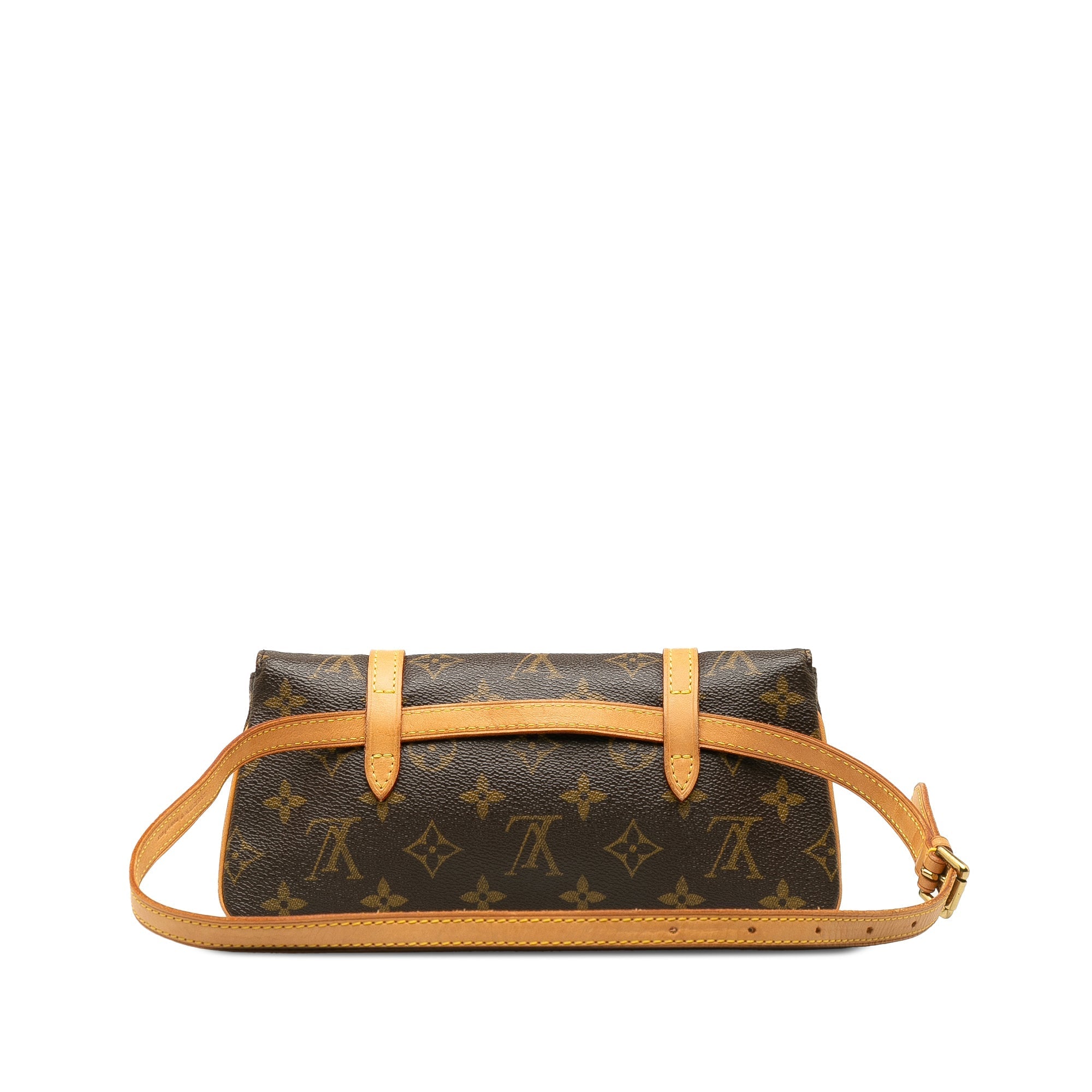 Brown Louis Vuitton Monogram Pochette Marelle PM Belt Bag