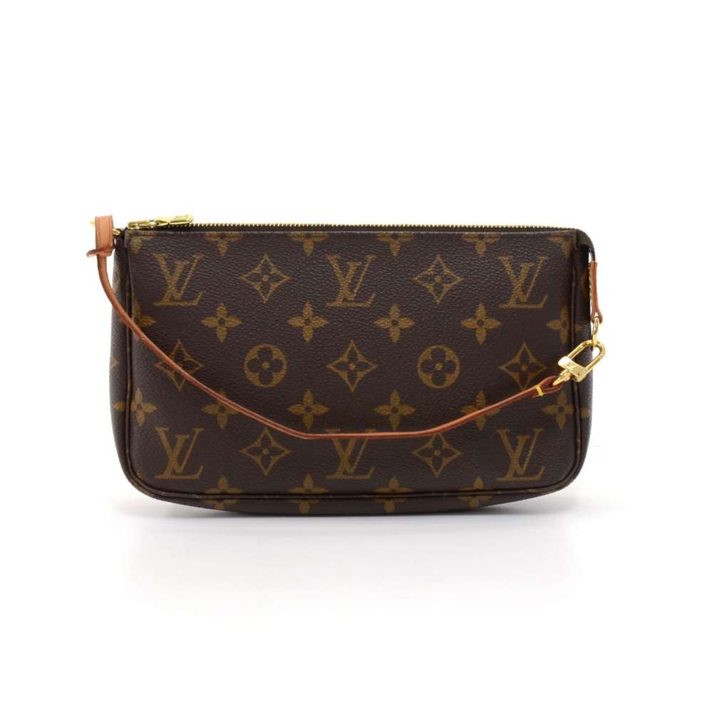 Louis Vuitto Pochette Accessoires Monogram Canvas Evening Bag