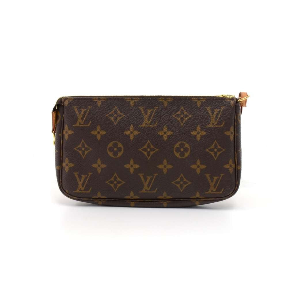Louis Vuitto Pochette Accessoires Monogram Canvas Evening Bag