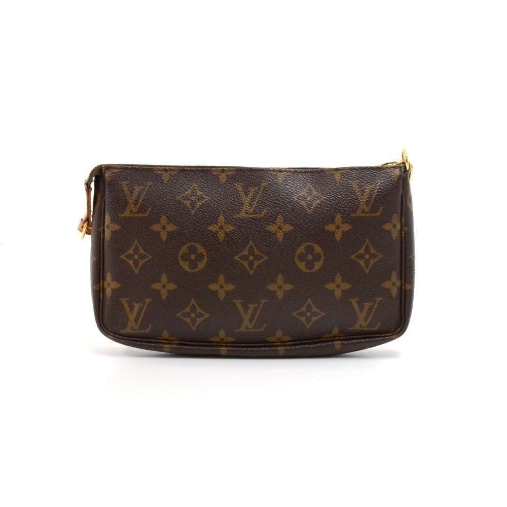 Louis Vuitto Pochette Accessoires Monogram Canvas Evening Bag
