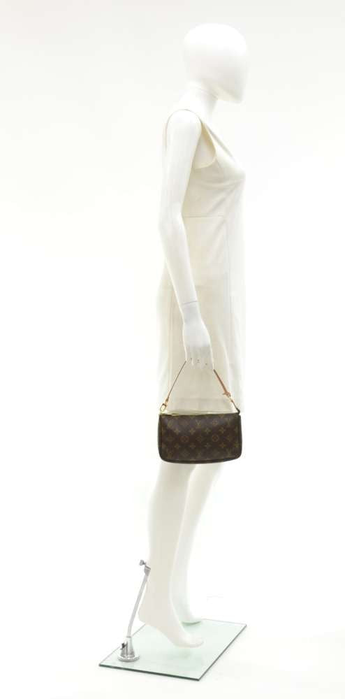 Louis Vuitto Pochette Accessoires Monogram Canvas Evening Bag