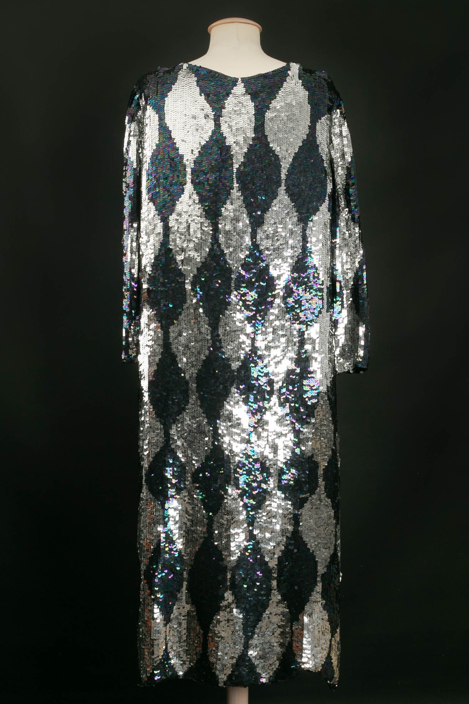 Long manteau ÃƒÆ’Ã‚Â  paillettes