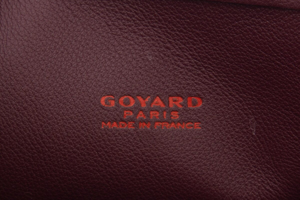 Goyard Maroon Reversible Anjou Mini Tote NWT