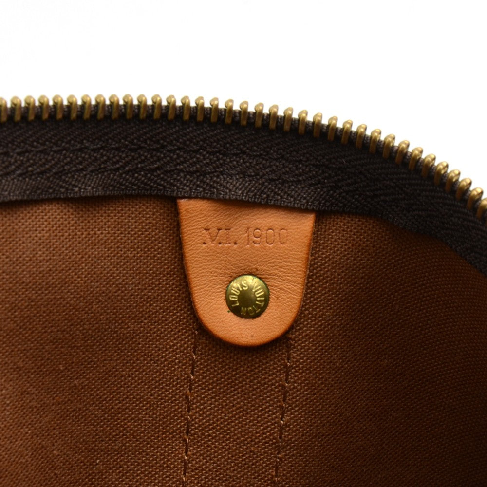 Louis Vuitto Keepall 60 Bandouliere Monogram Canvas Travel Bag with Strap