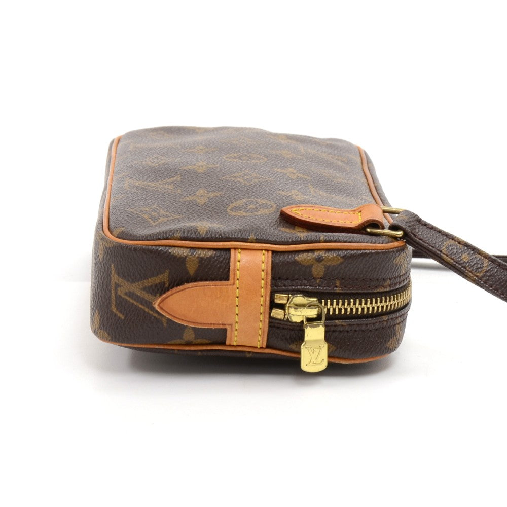 Louis Vuitto Pochette Marly Bandouliere Monogram Canvas Shoulder Bag