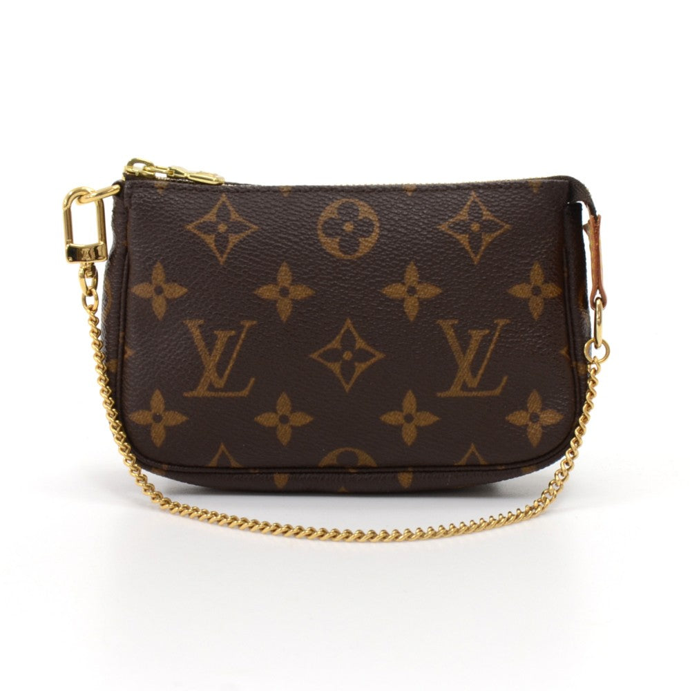 Louis Vuitto Mini Pochette Accessoires Monogram Canvas Bag