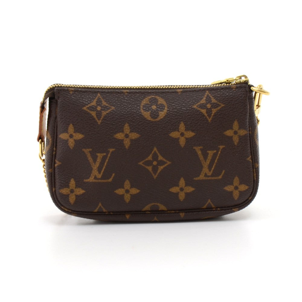 Louis Vuitto Mini Pochette Accessoires Monogram Canvas Bag