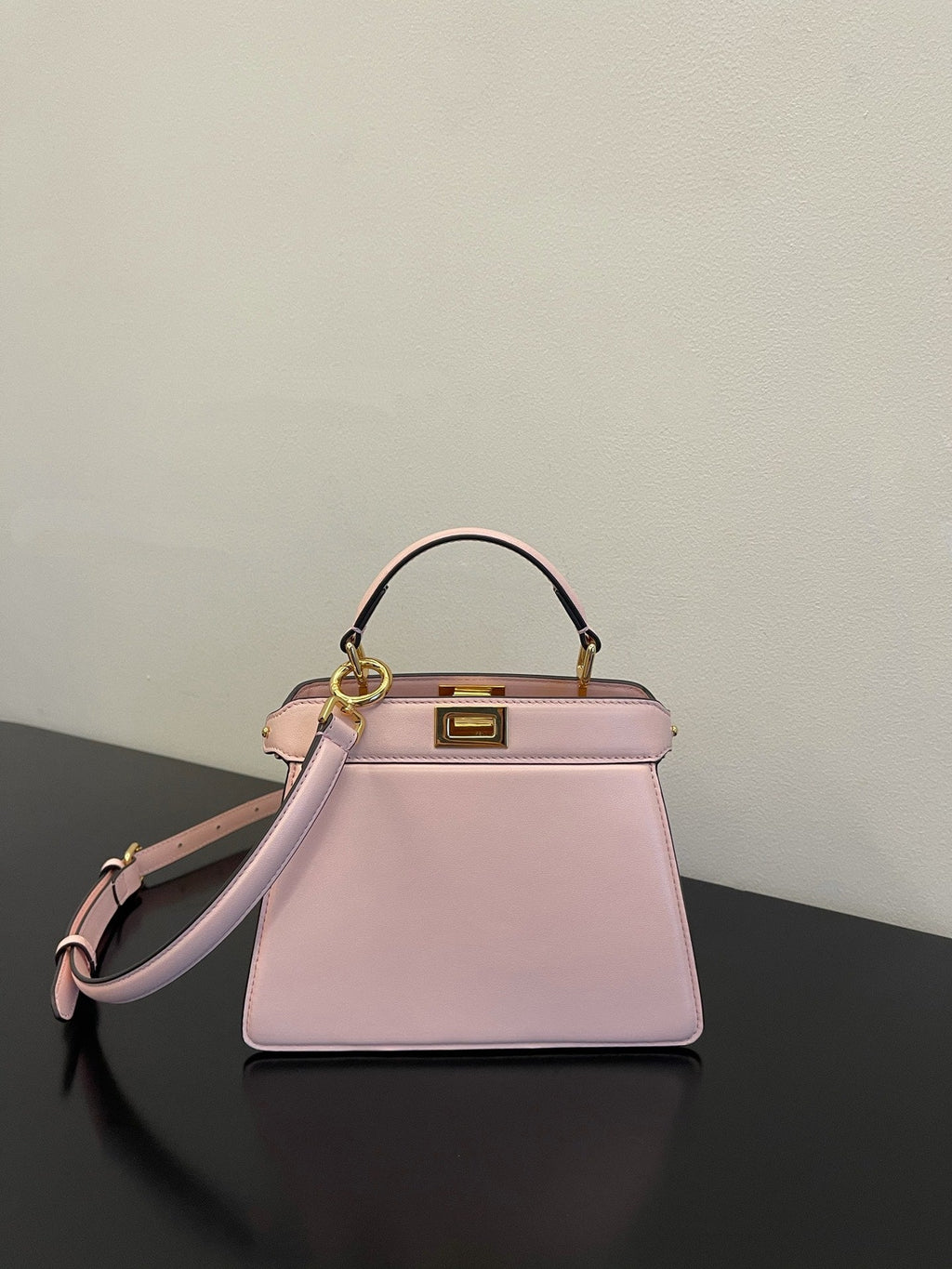 FI GlamI ISeeU Petite Beige Bag Small For Woman 20cm/8in