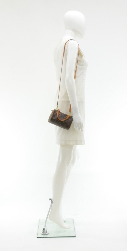 Louis Vuitto Speedy Sac HL Monogram Canvas Mini Handbag with Strap