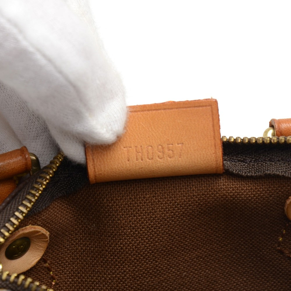 Louis Vuitto Speedy Sac HL Monogram Canvas Mini Handbag with Strap